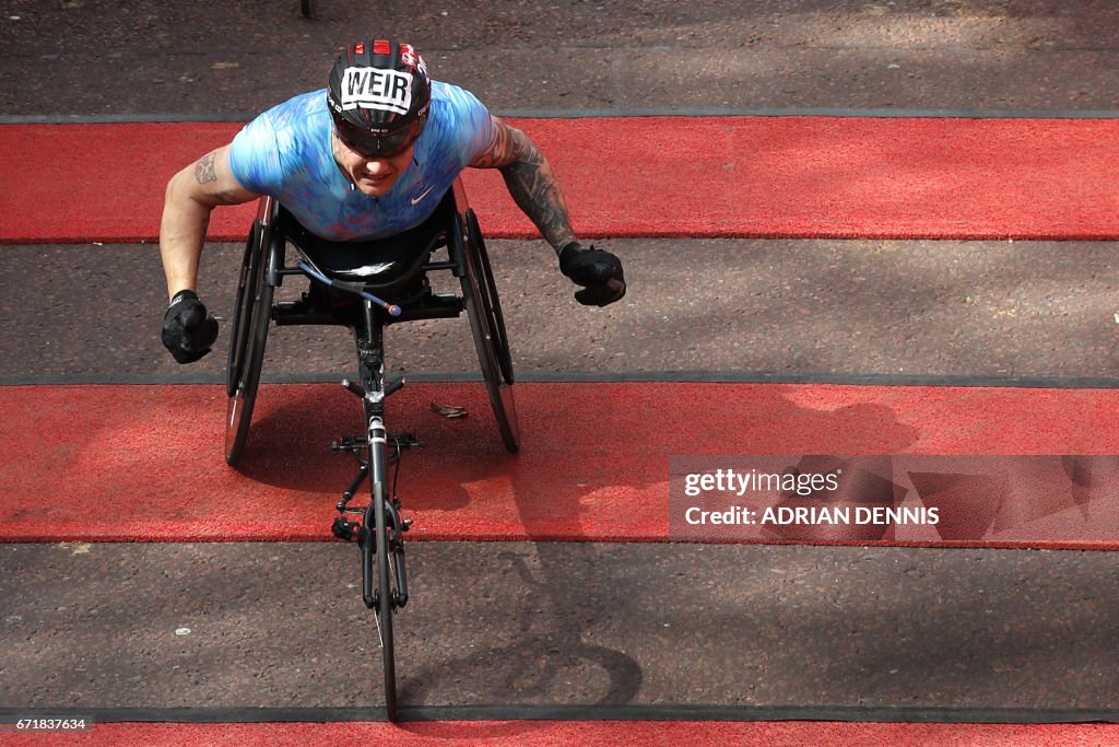 BRITAIN-ATHLETICS-MARATHON