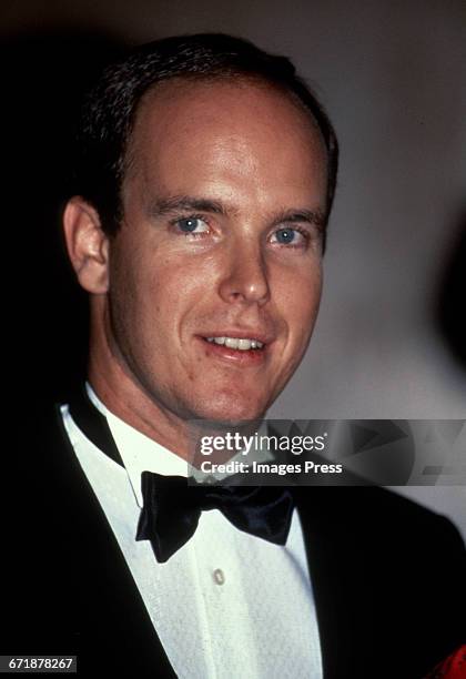 Prince Albert of Monaco circa 1990 in New York City.