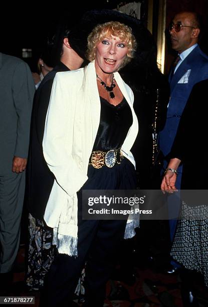 Elke Sommer circa 1992 in New York City.