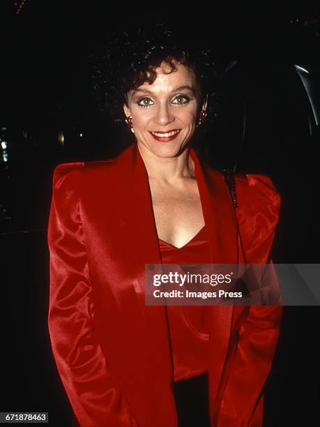 Valerie Harper attends the "Hooray For Hollywood" AIDS Benefit held at Bloomingdale's circa 1988 in New York City.