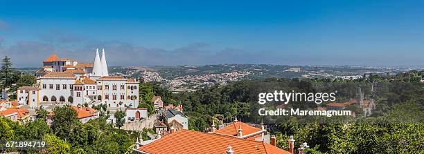 vila velha, national palace of sintra - parque estatal de vila velha imagens e fotografias de stock