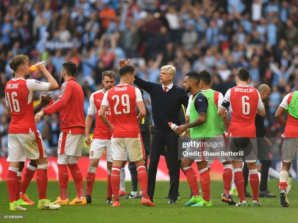 Arsenal v Manchester City - The Emirates FA Cup Semi-Final