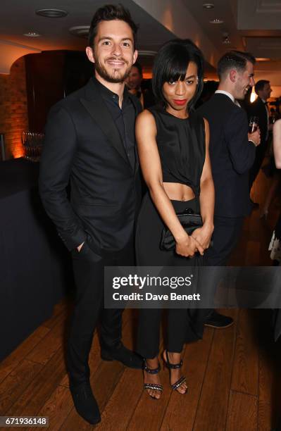 Jonathan Bailey and Pippa Bennett-Warner attend the British Academy Television Craft Awards at The Brewery on April 23, 2017 in London, United...