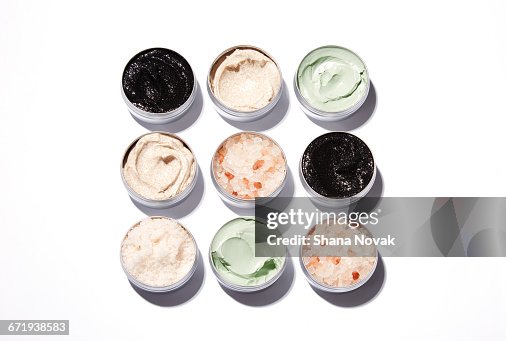 Clay Masks and Salt Treatments on a Grid Clay Masks and Salt Treatments on a Grid