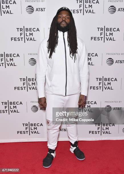 Kevin Moore attends the 'Copwatch' Premiere during the 2017 Tribeca Film Festival at Cinepolis Chelsea on April 23, 2017 in New York City.