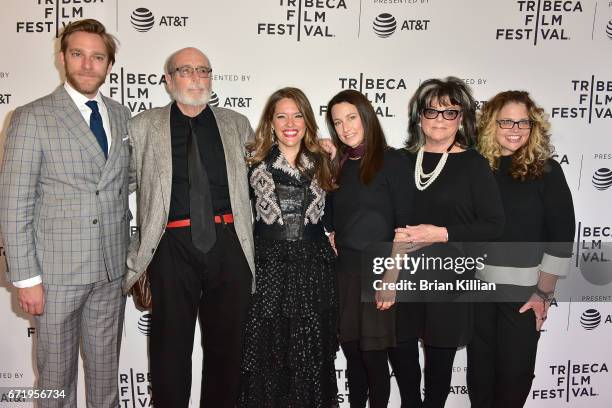 Adam Haggiag, Anthony Loder, Alexander Dean, Lodi Loder, Denise Loder DeLuca, and Wendy Colton attend the 2017 Tribeca Film Festival - "Bombshell:...