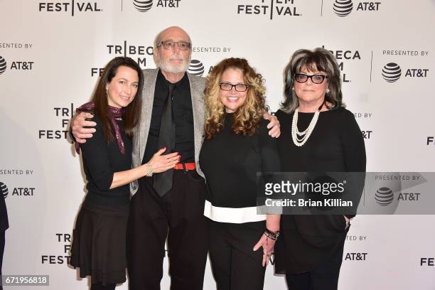 Lodi Loder, Anthony Loder, Wendy Colton, and Denise Loder DeLuca attend the 2017 Tribeca Film Festival - "Bombshell: The Hedy Lamarr Story" screening...