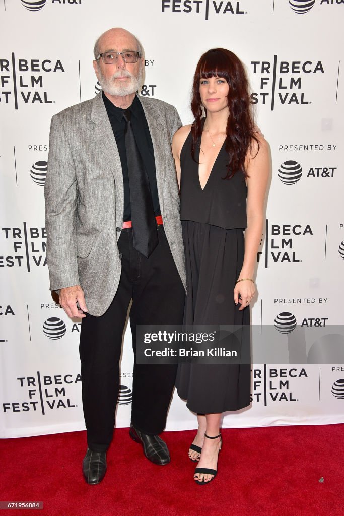 Anthony Loder and Britt Noelle attend the 2017 Tribeca Film Festival ...