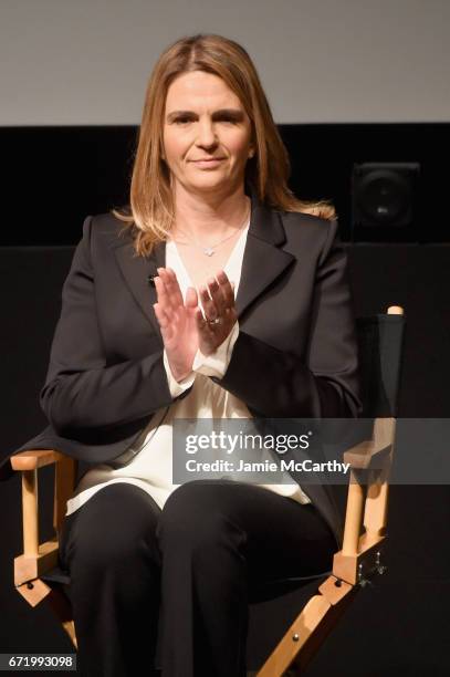 Associate Professor and Area Director, Circuits & Embedded Systems at UCLA, Danijela Cabric, PhD speaks onstage during a panel discussion for...