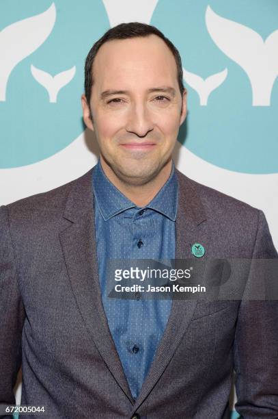 Host Tony Hale attends the 9th Annual Shorty Awards at PlayStation Theater on April 23, 2017 in New York City.