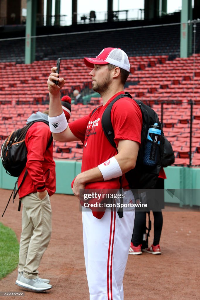 COLLEGE BASEBALL: APR 22 NC State at Boston College