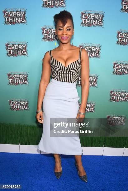 Actress Anika Noni Rose attends "Everything, Everything" Screening and Brunch at W Hotel Atlanta Midtown on April 23, 2017 in Atlanta, Georgia.