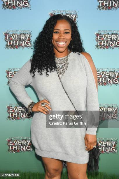 Nicci Gilbert attends "Everything, Everything" Screening and Brunch at W Hotel Atlanta Midtown on April 23, 2017 in Atlanta, Georgia.