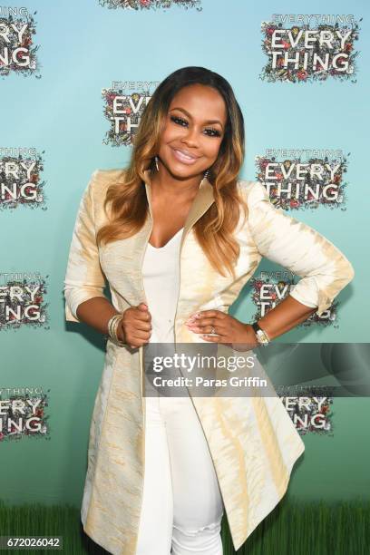 Television personality Phaedra Parks attends "Everything, Everything" Screening and Brunch at W Hotel Atlanta Midtown on April 23, 2017 in Atlanta,...