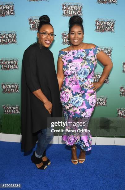 Photographer Genae Banks and blogger Tammie Reed attend "Everything, Everything" Screening and Brunch at W Hotel Atlanta Midtown on April 23, 2017 in...