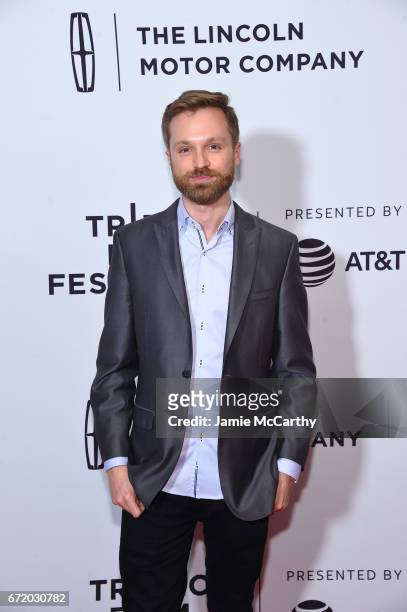 Director Jeremy S. Levine attends "For Ahkeem" Premiere during the 2017 Tribeca Film Festival at Cinepolis Chelsea on April 23, 2017 in New York City.