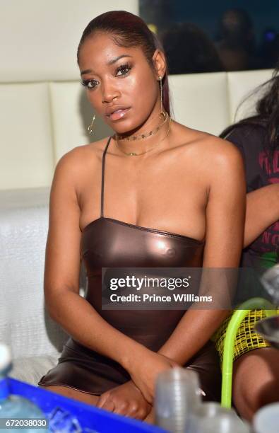 Keke Palmer attends Keke Palmer Single Release Party at SL Lounge on April 23, 2017 in Atlanta, Georgia.