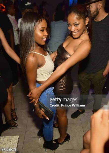 Keke Palmer attends Keke Palmer Single Release Party at SL Lounge on April 23, 2017 in Atlanta, Georgia.