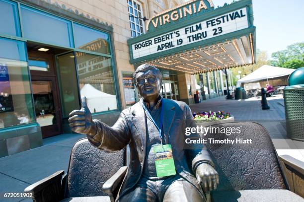 General atmosphere of the Virginia Theatre on Day 5 of Ebertfest 2017 on April 23, 2017 in Champaign, Illinois.