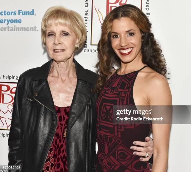 Choreographers Karen Willes and Natalie Willes attend the 30th Annual Gypsy Awards Luncheon at The Beverly Hilton Hotel on April 23, 2017 in Beverly...