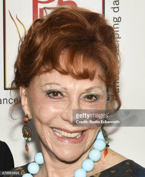 Dancer Glorya Kaufman attends the 30th Annual Gypsy Awards Luncheon at The Beverly Hilton Hotel on April 23, 2017 in Beverly Hills, California.