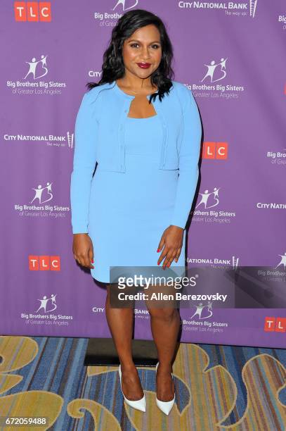 Actress Mindy Kaling attends Big Brothers Big Sisters of Greater Los Angeles' annual Accessories for Success spring scholarship luncheon at the...