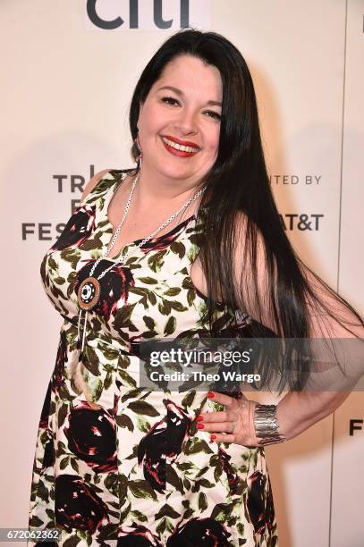 Debbie Cyr attends "Water Warriors" Premiere - 2017 Tribeca Film Festival at BMCC Tribeca PAC on April 23, 2017 in New York City.