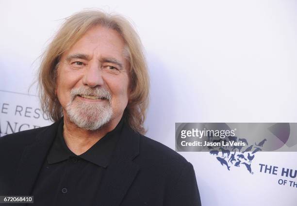 Geezer Butler of Black Sabbath attends Humane Society of The United States' annual To The Rescue! Los Angeles benefit at Paramount Studios on April...
