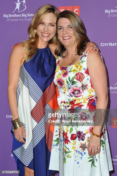 Actress Kelly Sullivan and honoree Nancy Daniels attend Big Brothers Big Sisters of Greater Los Angeles' annual Accessories for Success spring...