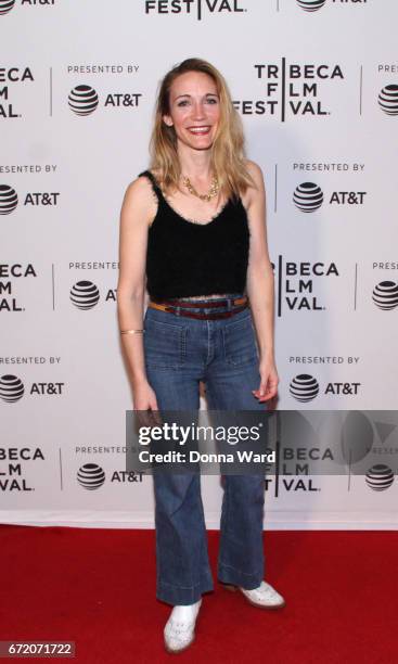 Annie McCain Engman attends Tribeca TV: Pilot Season "Black Magic For White Boys" showing during the 2017 Tribeca Film Festival at Cinepolis Chelsea...