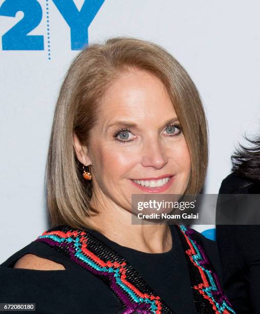 Katie Couric visits 92nd Street Y on April 23, 2017 in New York City.