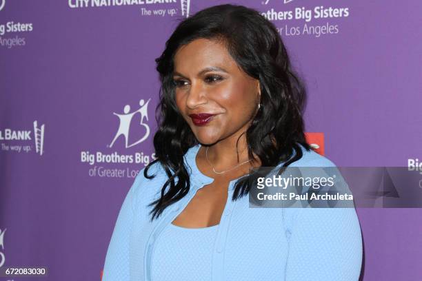 Actress Mindy Kaling attends the Big Brothers Big Sisters of greater Los Angeles' annual Accessories For Success spring scholarship luncheon at the...
