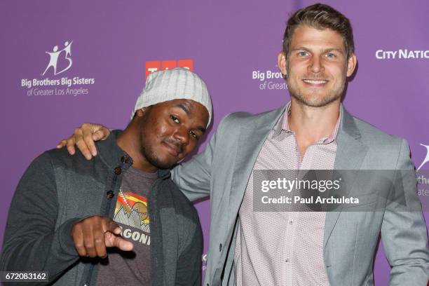 Actor Actor Travis Van Winkle and his little brother Lyric attend the Big Brothers Big Sisters of greater Los Angeles' annual Accessories For Success...