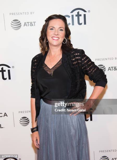 Molly Carter attends Tribeca Talks: Storytellers: Kobe Bryant with Glen Keane during 2017 Tribeca Film Festival at BMCC Tribeca PAC on April 23, 2017...