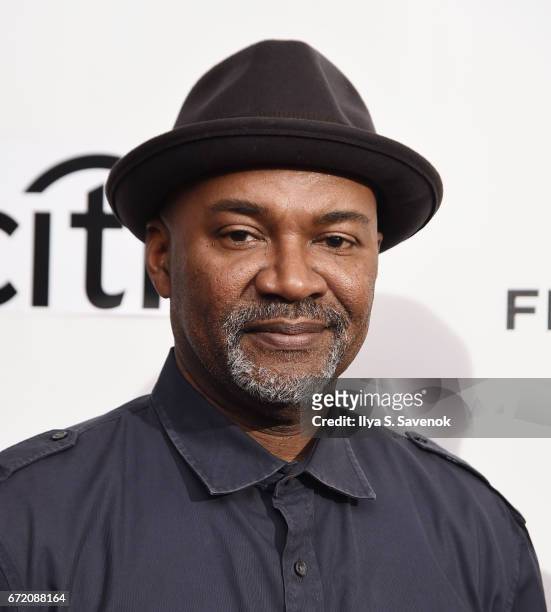 Nelson George attends at Tribeca Talks: Common with Nelson George during the 2017 Tribeca Film Festival at Spring Studios on April 23, 2017 in New...