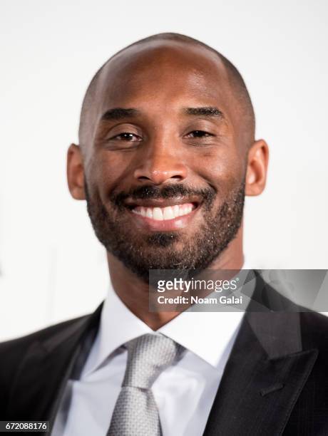 Basketball player Kobe Bryant attends Tribeca Talks: Storytellers: Kobe Bryant with Glen Keane during 2017 Tribeca Film Festival at BMCC Tribeca PAC...