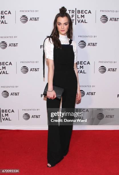 Actress Alexandra Weaver attends Tribeca TV: Pilot Season "Manic" showing during the 2017 Tribeca Film Festival at Cinepolis Chelsea on April 23,...