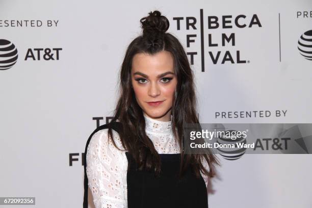 Actress Alexandra Weaver attends Tribeca TV: Pilot Season "Manic" showing during the 2017 Tribeca Film Festival at Cinepolis Chelsea on April 23,...