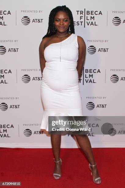 Actress Shanice Williams attends Tribeca TV: Pilot Season "Manic" showing during the 2017 Tribeca Film Festival at Cinepolis Chelsea on April 23,...