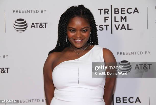 Actress Shanice Williams attends Tribeca TV: Pilot Season "Manic" showing during the 2017 Tribeca Film Festival at Cinepolis Chelsea on April 23,...