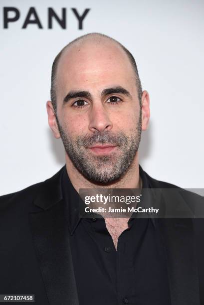 Actor Greg Vrotsos attends "The Clapper" Premiere during the 2017 Tribeca Film Festival at SVA Theatre on April 23, 2017 in New York City.