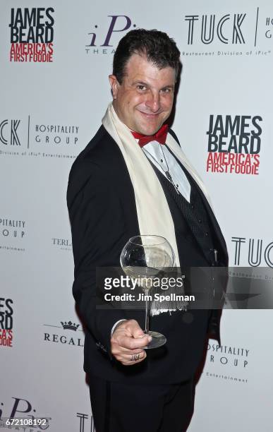 Co-producer Ronnie Rodriguez attends the "James Beard: America's First Foodie" NYC premiere at iPic Fulton Market on April 23, 2017 in New York City.