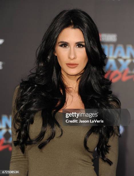 Brittany Furlan attends the premiere of "Guardians of the Galaxy Vol. 2" at Dolby Theatre on April 19, 2017 in Hollywood, California.