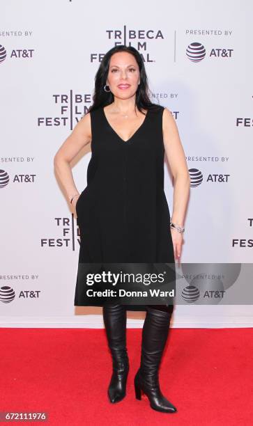 Actress Laura Lee Botsacos attends Tribeca TV: Pilot Season "Lost and Found" showing during the 2017 Tribeca Film Festival at Cinepolis Chelsea on...