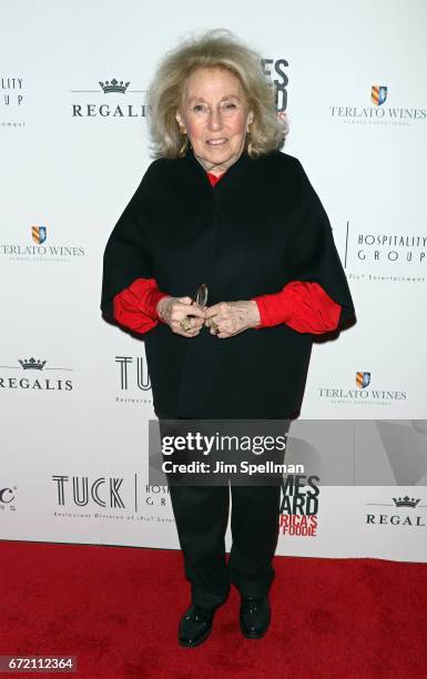 Ariane Batterberry attends the "James Beard: America's First Foodie" NYC premiere at iPic Fulton Market on April 23, 2017 in New York City.