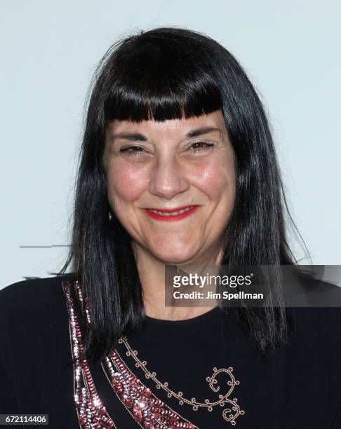 Director Beth Federici attends the "James Beard: America's First Foodie" NYC premiere at iPic Fulton Market on April 23, 2017 in New York City.