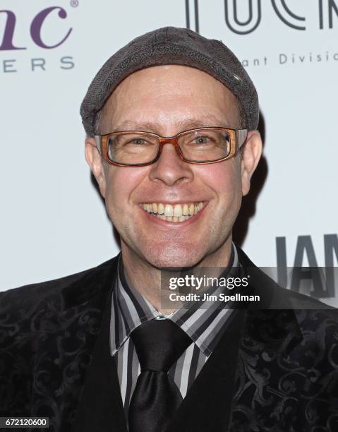 Adam Seger attends the "James Beard: America's First Foodie" NYC premiere at iPic Fulton Market on April 23, 2017 in New York City.