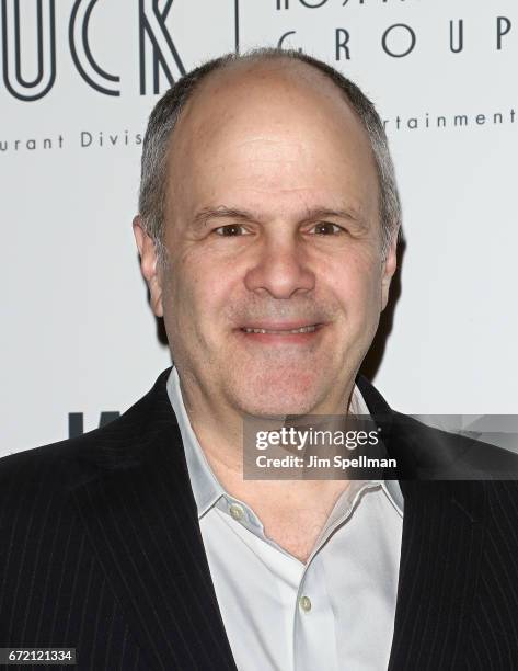 Executive producer Michael Kantor attends the "James Beard: America's First Foodie" NYC premiere at iPic Fulton Market on April 23, 2017 in New York...