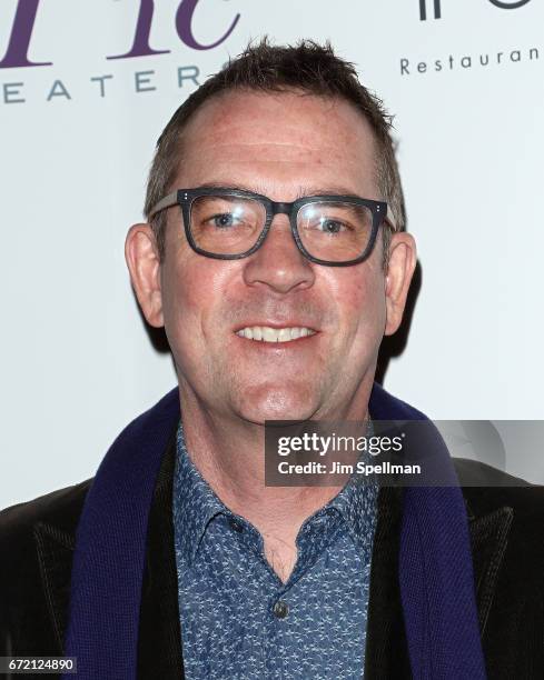 Personality Ted Allen attends the "James Beard: America's First Foodie" NYC premiere at iPic Fulton Market on April 23, 2017 in New York City.