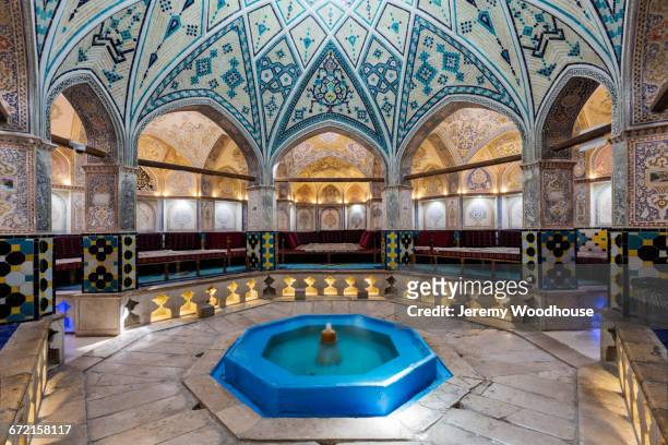 ornate bath house - hammam stock pictures, royalty-free photos & images